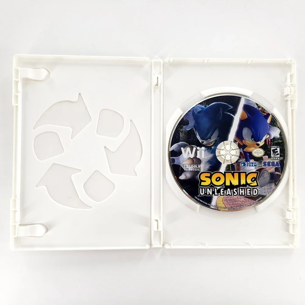 Sonic Unleashed (Nintendo Wii, 2008) No Manual Tested & Works